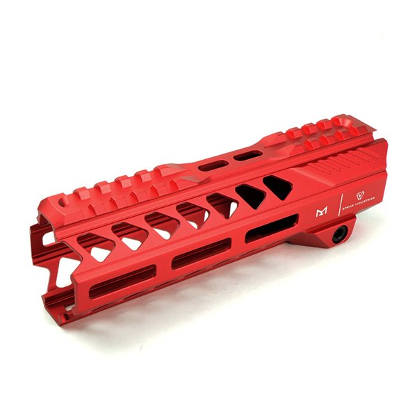 5KU SIタイプ 7インチ M-LOK ハンドガード レッド | エアガン