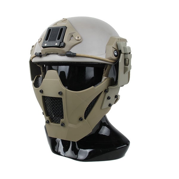 TMC JAY FAST マスク (ヘルメット取付け用アダプター付属