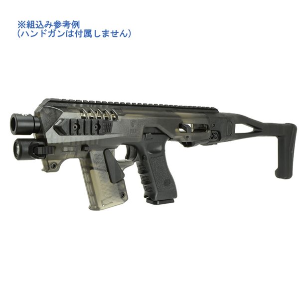 希少 黒入荷！ RONI Micro タイプ CAA コンバージョンキット ライト付き Gen4 トイガン