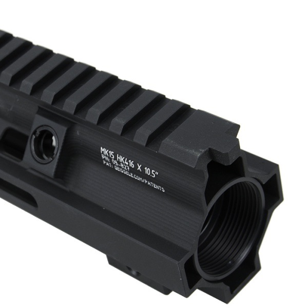 5KU GEISSELE タイプ MK15 10.5インチ ハンドガード ブラック