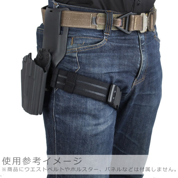 TMC サイストラップ [ホルスター固定用 レッグベルト] ブラック