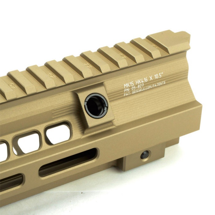 SMR Mk16タイプ ハンドガード 10.5インチ FDE