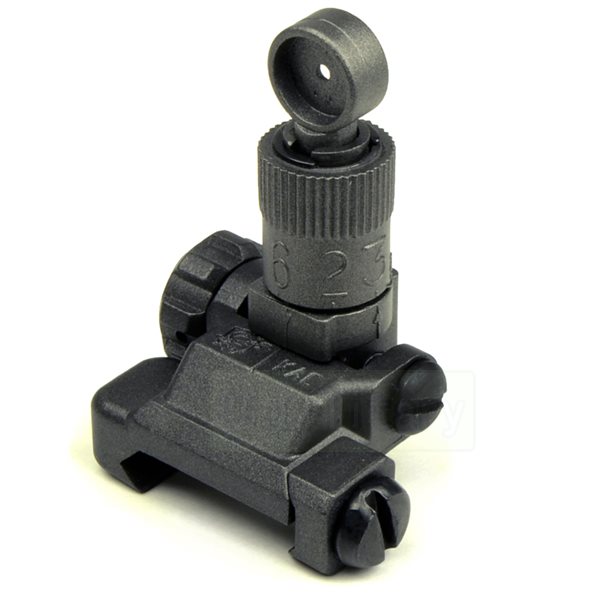 IRON AIRSOFT KAC タイプ 600M マイクロ リアサイト | エアガン