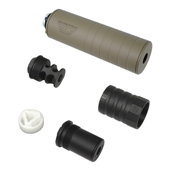 SilencerCo セラコートOmega9K ダミーサプレッサー　MK27 SilencerCo セラコートOmega9K ダミーサプレッサー MK27