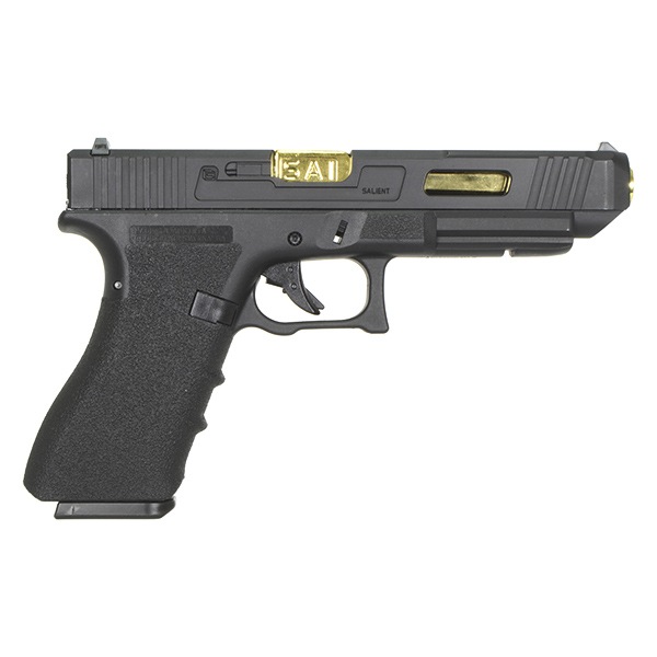 E&C 1203 GLOCK34 SAI ガスブローバック ゴールドバレル | エアガン