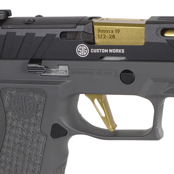 エアソフトガン（玩具) - Parabellum P320 SPECTRE COMP 4.6インチ ガスブローバックガン グレー 2024年ver. Parabellum P320 SPECTRE COMP 4.6インチ ガスブローバックガン グレー