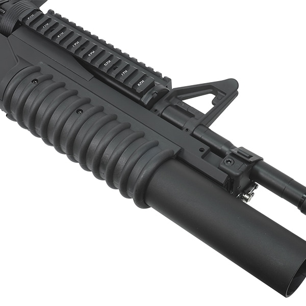 マルイ　M4 ris スタンダード　電動ガン　M203 グレネード　スコープ　付 マルイ M4 ris スタンダード 電動ガン M203 グレネード スコープ 付