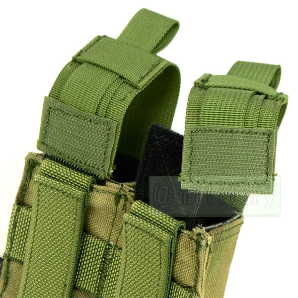 Flyye MOLLE Double 9mm Pistol Magazine Pouch Ver.HP A-TACS FG (A-TACS����ver)