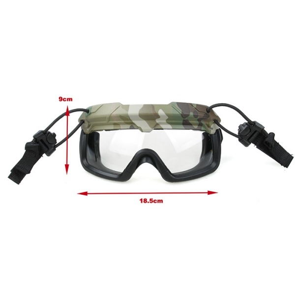 TMC SF QD Goggle ヘルメットレール 取り付け型 ゴーグル マルチカム