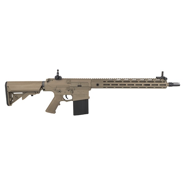 ガスガン&エアガンいろいろ E&C 903E KAC M110K2 電子トリガー搭載 電動ガン デザートカラー