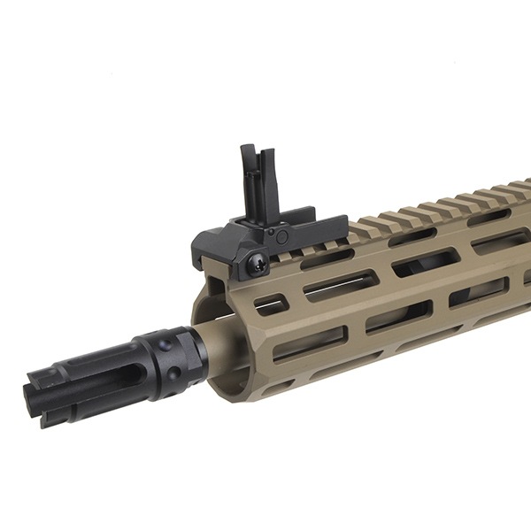 ガスガン&エアガンいろいろ E&C 903E KAC M110K2 電子トリガー搭載 電動ガン デザートカラー