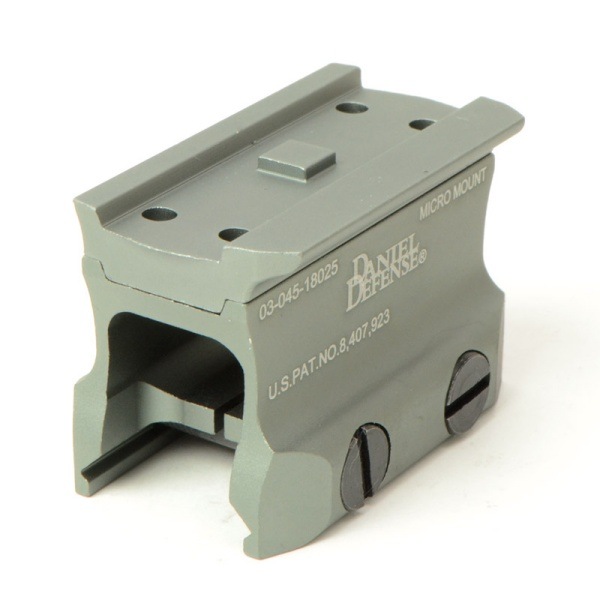 Z&Z Daniel Defense タイプ T1/T2 マイクロマウント グレー | エアガン