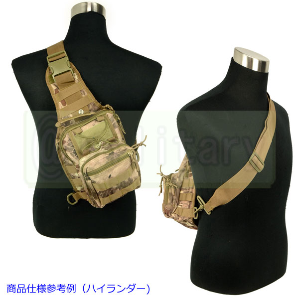 EDC ショルダーバッグ マルチカム迷彩 | エアガン,ミリタリー