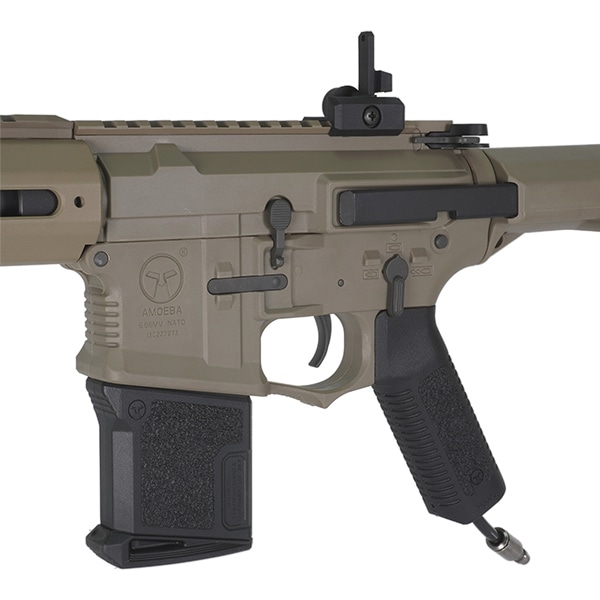 ARES AMOEBA AM-015 M4 CQC HPA ライフル デザートカラー | エアガン