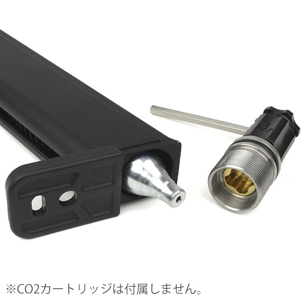 ICS X MAXTACT アルミニウム ライトウェイト 50連 CO2 ロングマガジン