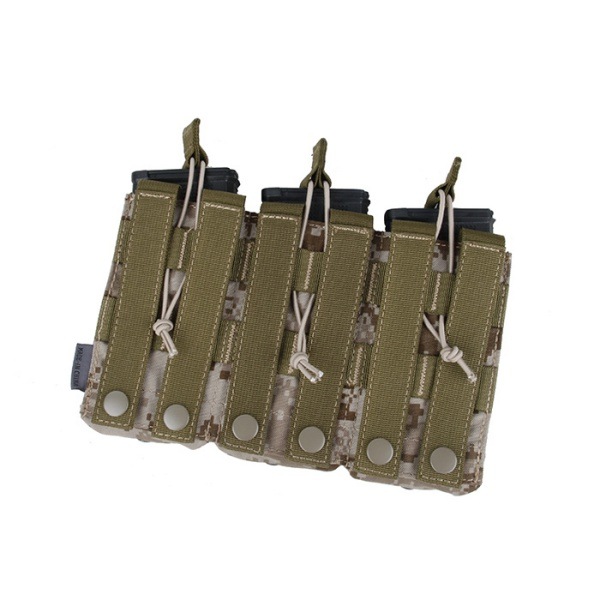 TMC トリプル MOLLE 556 マガジン ポーチ AOR1 | エアガン,ミリタリー
