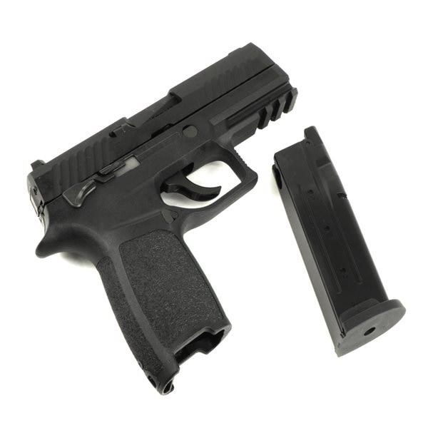 内部改良済　WE/AEG SIG SAUER P320 M18 2マガジン付き 店内全品5％OFFクーポン】AEG SIG P320 コンパクト（M18) TAN
