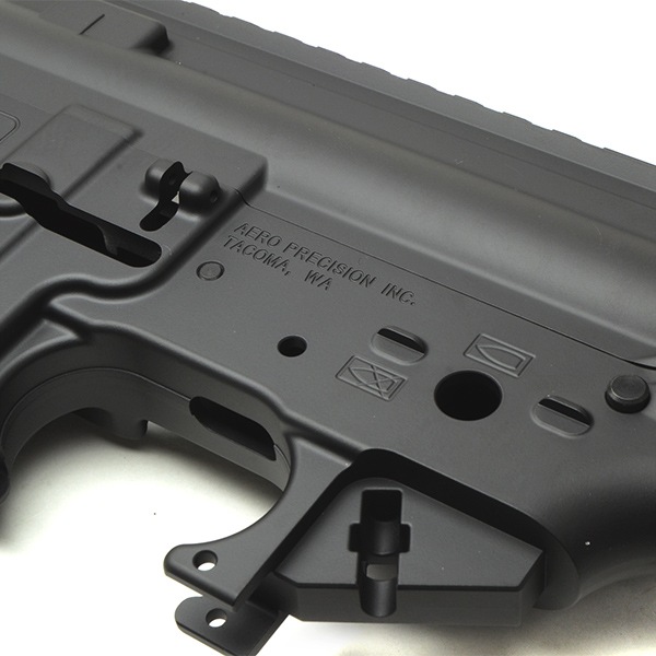 マルコシ スーパー9用 アルミロアレシーバー Guns Modify アルミアッパー ＆ ロアレシーバーセット AERO 刻印