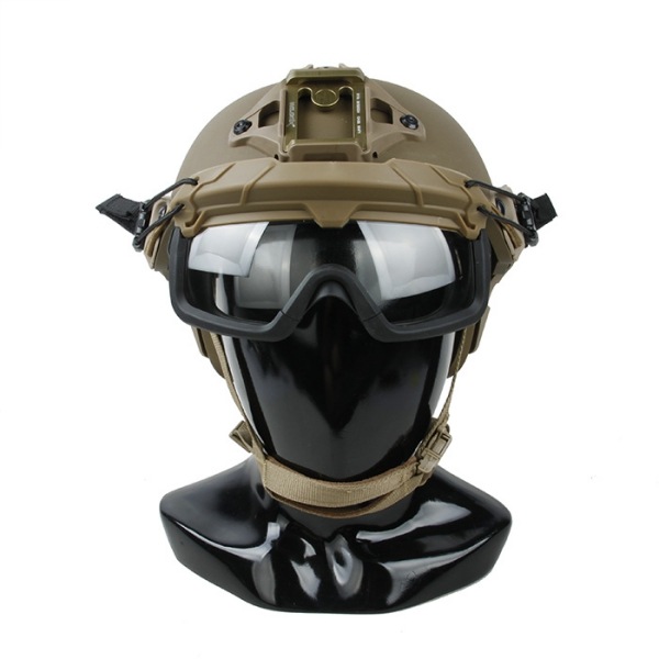 U-KI ヘルメット、ゴーグル TMC SF QD Goggle ヘルメットレール 取り付け型 ゴーグル