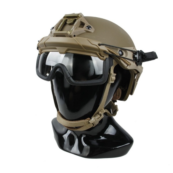TMC SF QD Goggle ヘルメットレール 取り付け型 ゴーグル コヨーテ