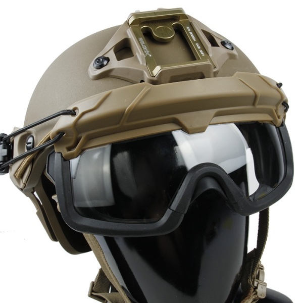 TMC SF QD Goggle ヘルメットレール 取り付け型 ゴーグル コヨーテ
