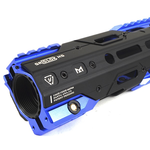 E&C MP1004 SIタイプ グリッドロック レールハンドガード 8.5インチ