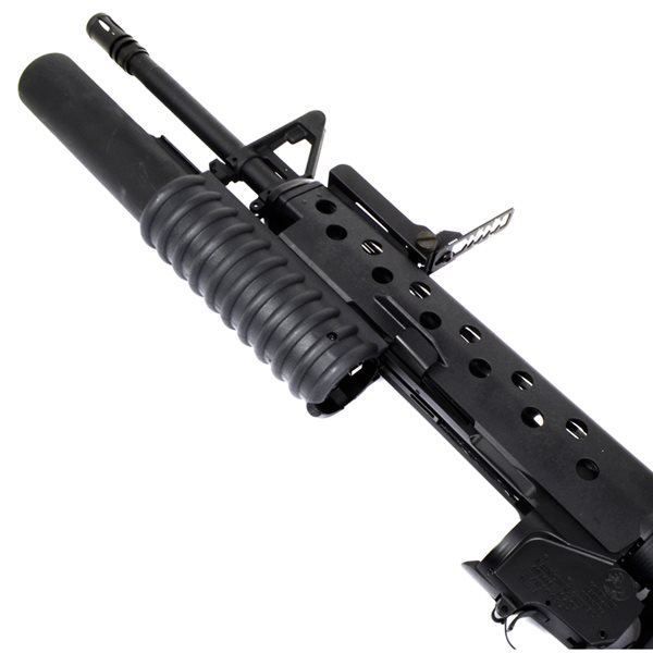 E&C 702 M16 電動ガン with M203 グレネードランチャー
