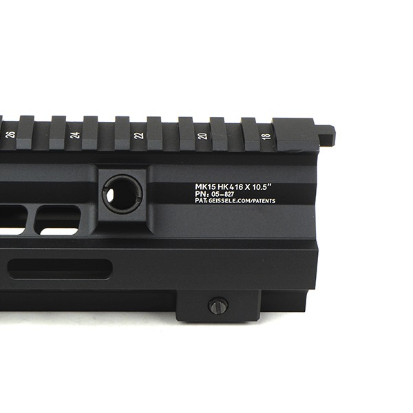 E&C MP1009 GE タイプ MK15 10.5インチ ハンドガード ブラック
