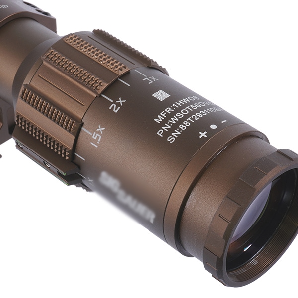 ARROW OPTICS SIG SAUER TANGO 6T DVO 1-6X24mm タイプ FFP ショート