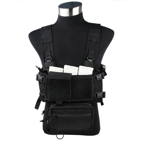 TMC Modular Chest Rig [モジュラー チェストリグ] セットA ブラック