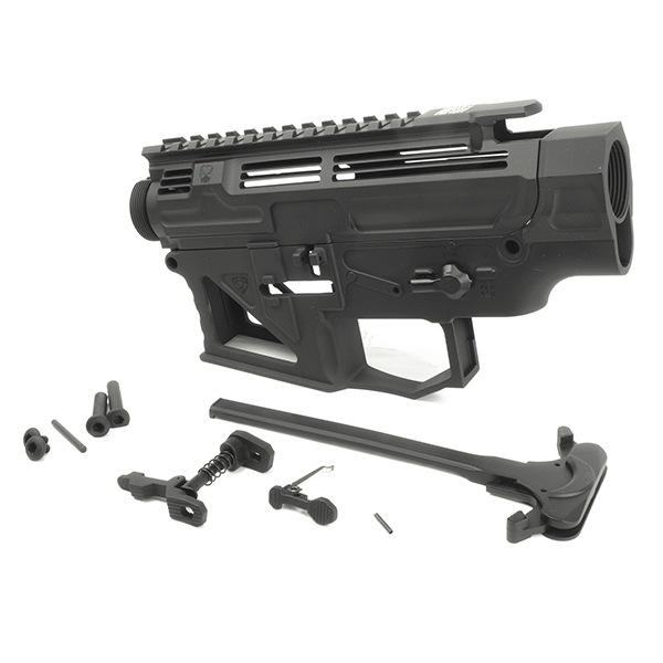 APS 軽量切削レシーバーキット PEW刻印 ver. APS M4 電動ガン用