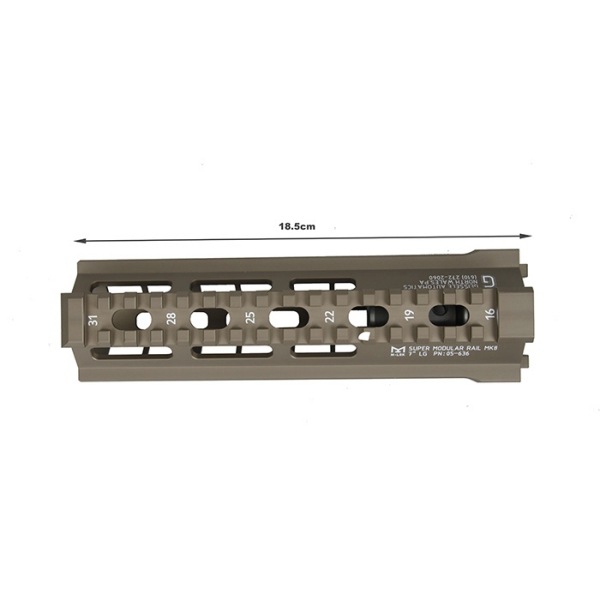 TMC GEISSELE SUPER MODULAR RAIL MK8 7インチ タイプ M-LOK ハンド