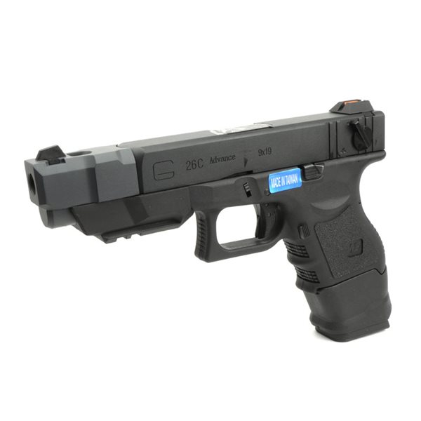 WE-TECH G26C Advance ガスブローバックガン ブラック