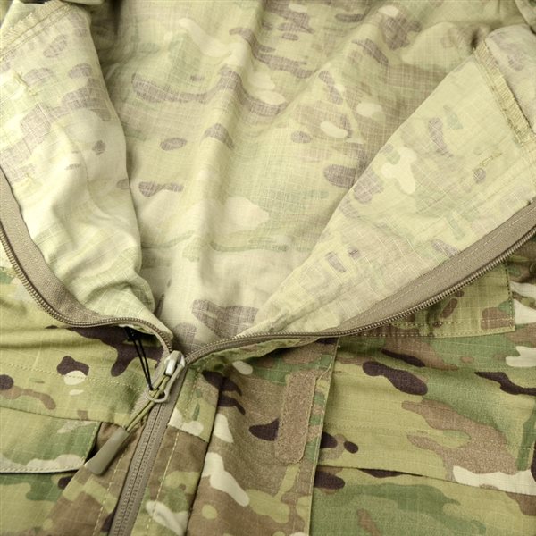 迷彩 フィールドジャケット 170/104 80s 米軍 U.S.ARMY パッチ付き ウッドランドカモ M-65