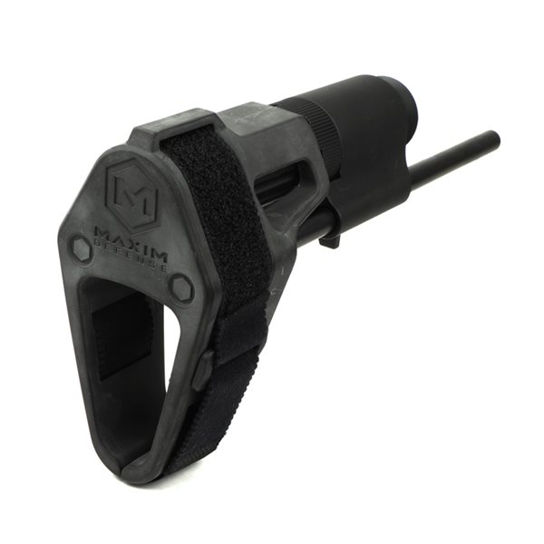 MAXIM DEFENSEタイプ PDW Brace 各社 GBB M4用 ブラック | エアガン