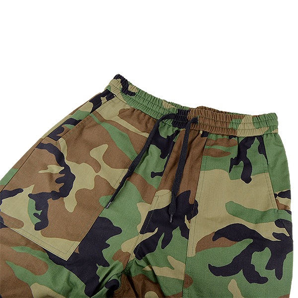 ウッドランド迷彩 実物生地使用 カジュアルパンツ | エアガン