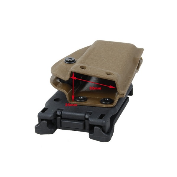 TMC 0305 カイデックス シングル マガジン ポーチ G17 デザートカラー