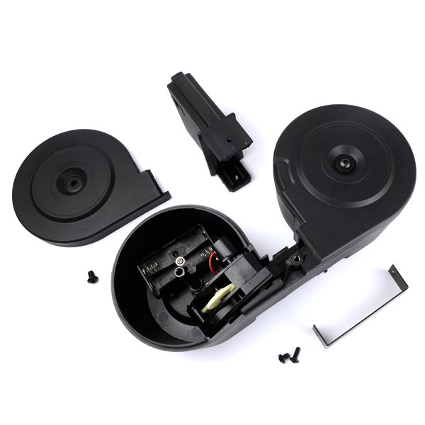 M4 電動ドラムマガジン c-mag star製 Amazon | BattleAxe M4/M16用 C-MAG型電動ドラムマガジン 2500連