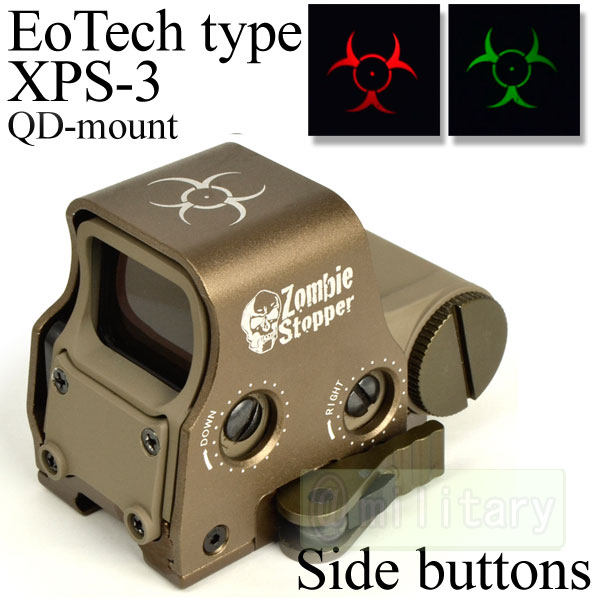 （実物）EOTech EXPS3-0 TAN（タン）　並行輸入品　ホロサイト サバゲーの実物装備の通販サイト デザートカウボーイ / EOTech