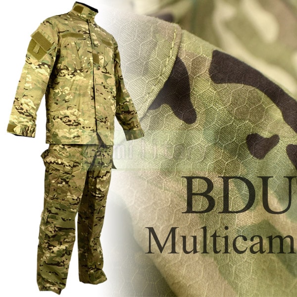 TMC マルチカム 迷彩服上下セット TMC製 マルチカム BDU 上下セット【限定在庫限り】-メーカー