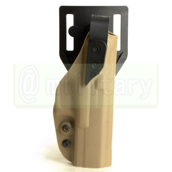 ホルスター Amazon | East.A シルエットヒップホルスター 牛革製・ブラック