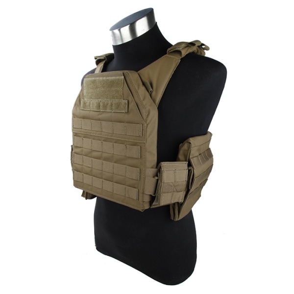 CNKFF製 プレートキャリア ポーチ&ワッペン付き コヨーテブラウン イラク軍 CNKFF製 プレートキャリア ポーチ&ワッペン付き コヨーテ