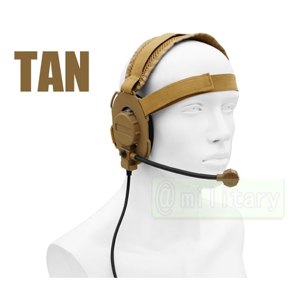 Z-Tactical Bowman EVOIII タイプ ヘッドセット TAN-メーカー