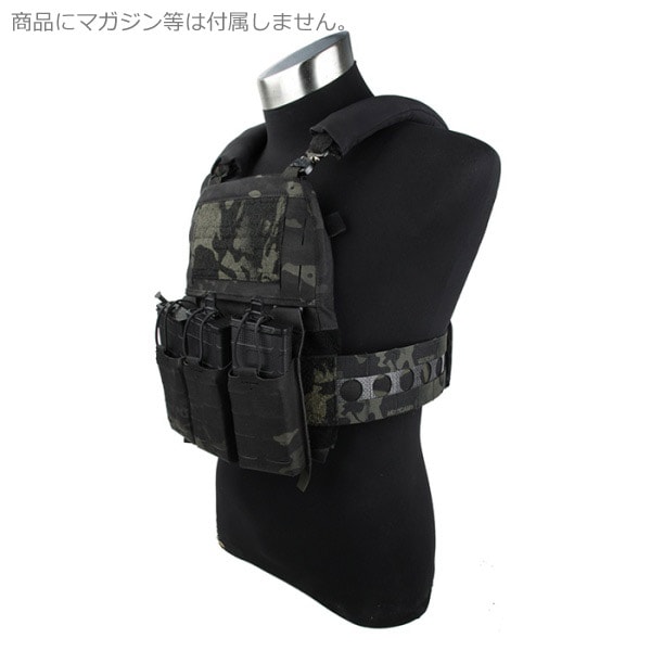 実物スピードギアブラックマルチカム マルチカムブラック プレートキャリア (TMC Crye Precision