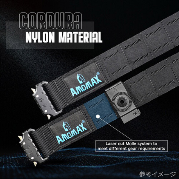 AMOMAX Greyhawk 1.75インチ ダブル MOLLE ベルト コヨーテブラウン