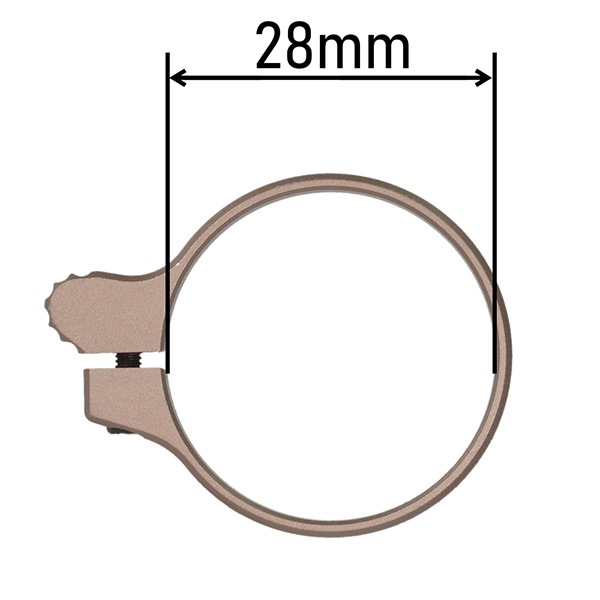 SOTAC GEISSELE タイプ フラッシュライト スローレバー 28mm径 SF X300V/X400V用 デザートカラー
