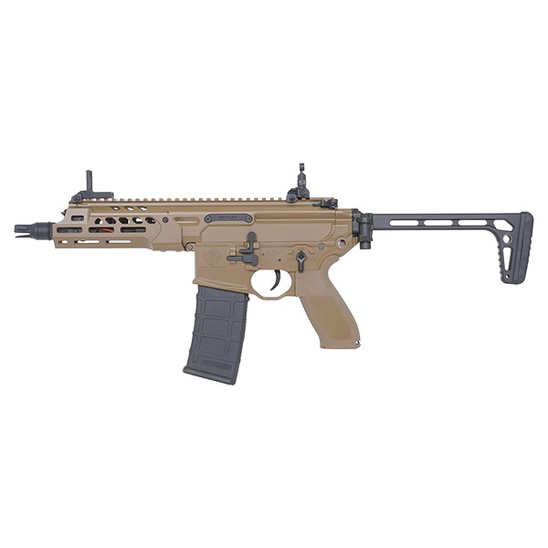 AF S004 SIG MCX Rattler LT SBR 6.5インチ (Kestrel V2 BASIC搭載) 電動ガン デザートカラー