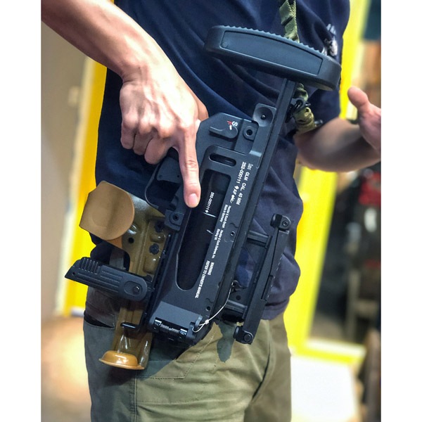 Kydex ホルスター for M320 ランチャー [クイックロック ホルスター フォーク式] デザートカラー