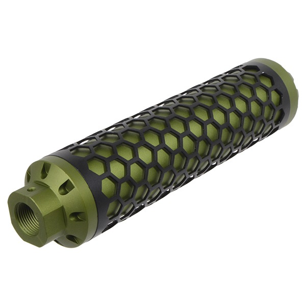 SNOW WOLF HIVE ダミーサプレッサー 14mm逆ネジ グリーン