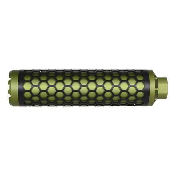 SNOW WOLF HIVE ダミーサプレッサー 14mm逆ネジ グリーン